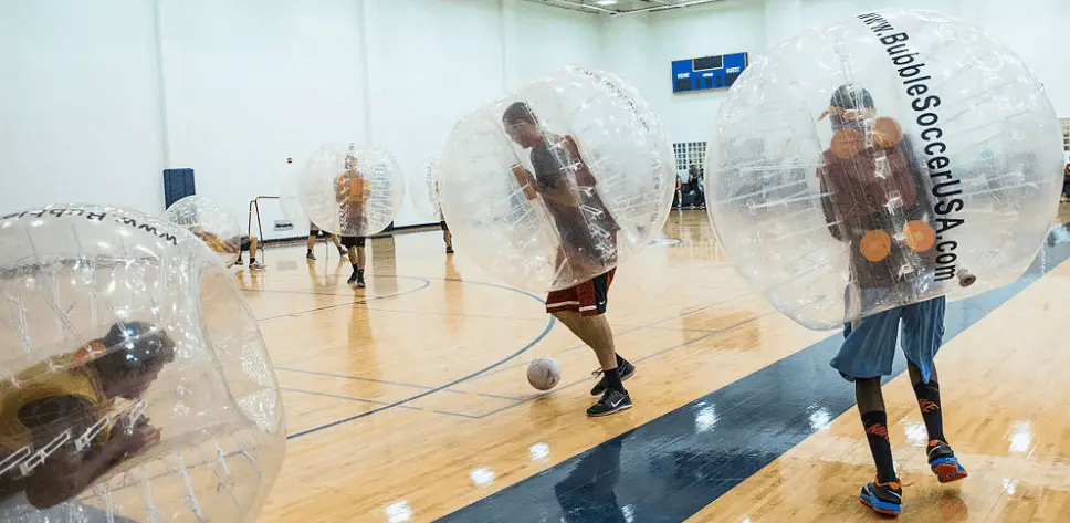 Weirdest sports in the world bubble football