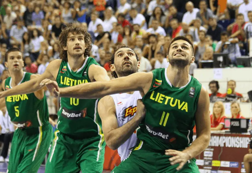 where is basketball the most popular Lithuania