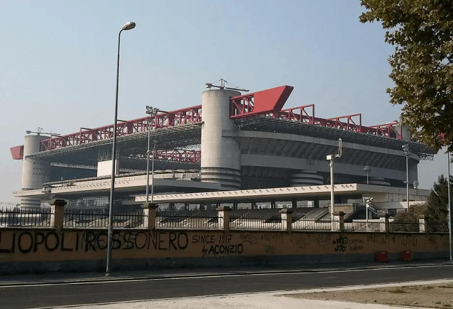 San Siro stadium in Milan