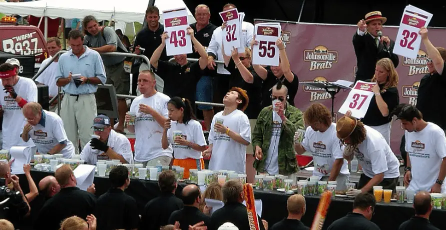 Weirdest sports competitive eating