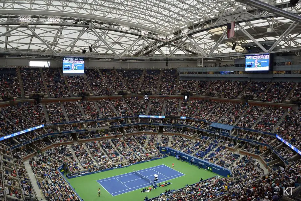 Largest tennis stadiums in the world - Arthur Ashe Stadium