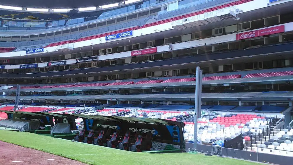 Main stand Estadio Azteca