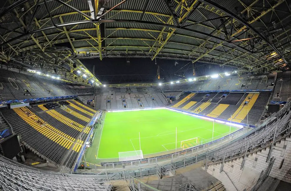 Biggest Stadiums in Germany Westfalenstadion