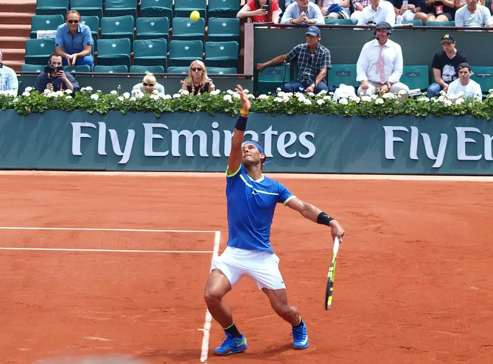 Rafael Nadal at Roland Garros