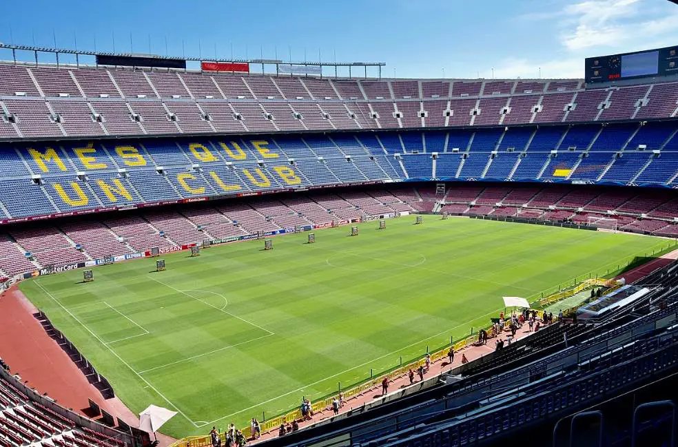 Biggest Stadiums in Spain Camp Nou Stadium