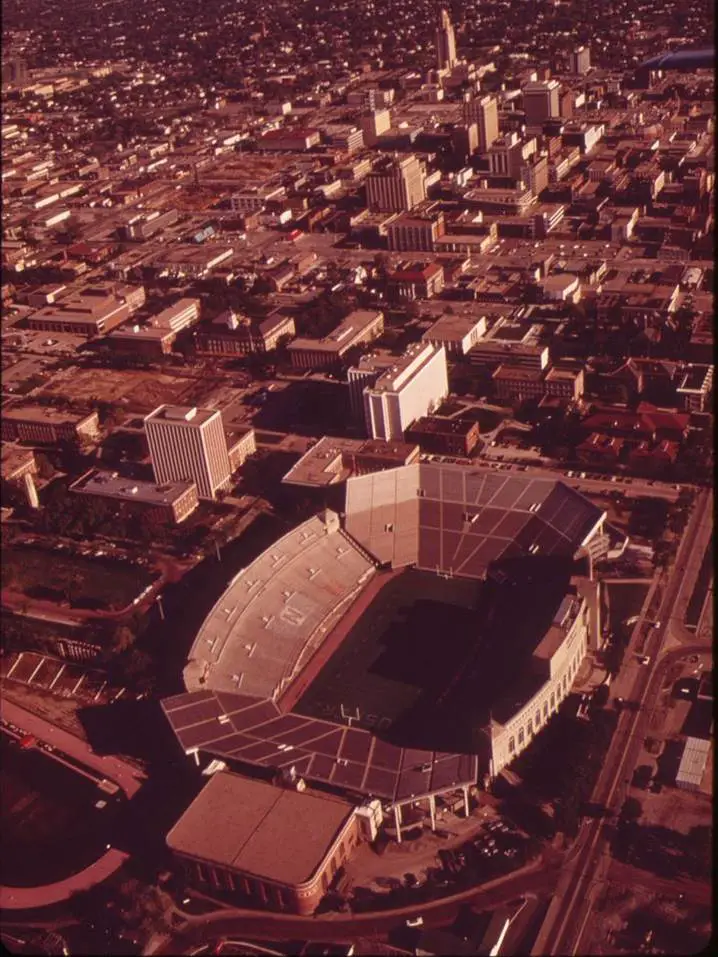 Memorial Stadium early 1970s