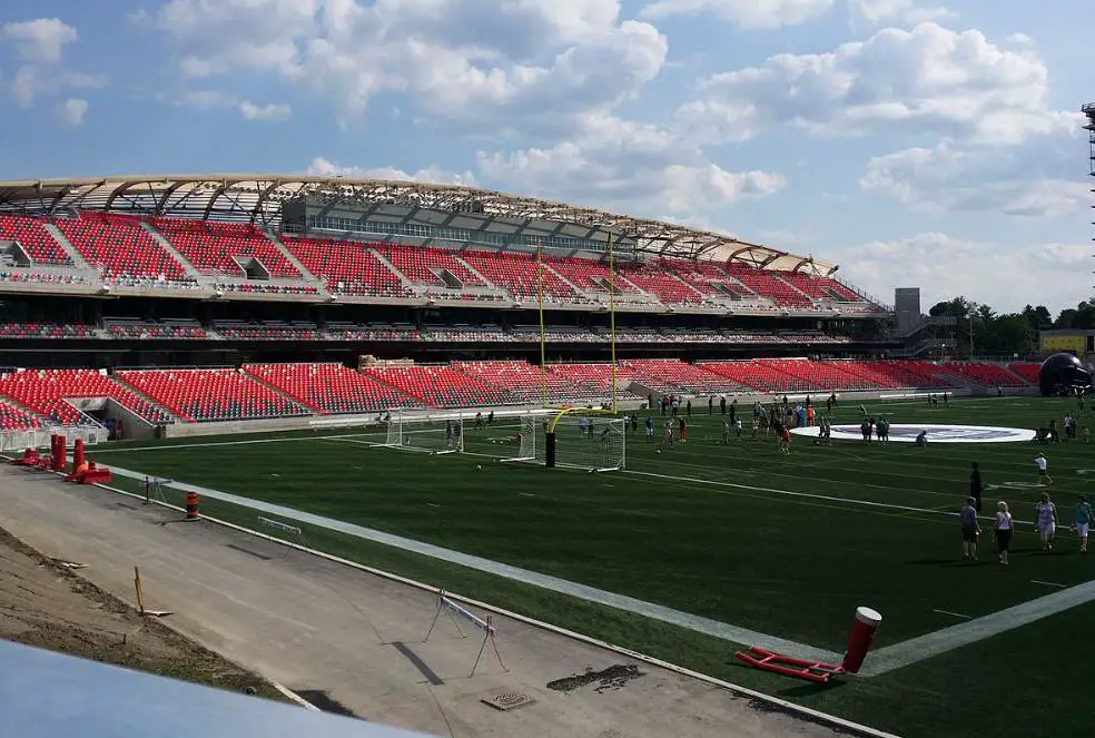 TD Place Stadium in Ottawa