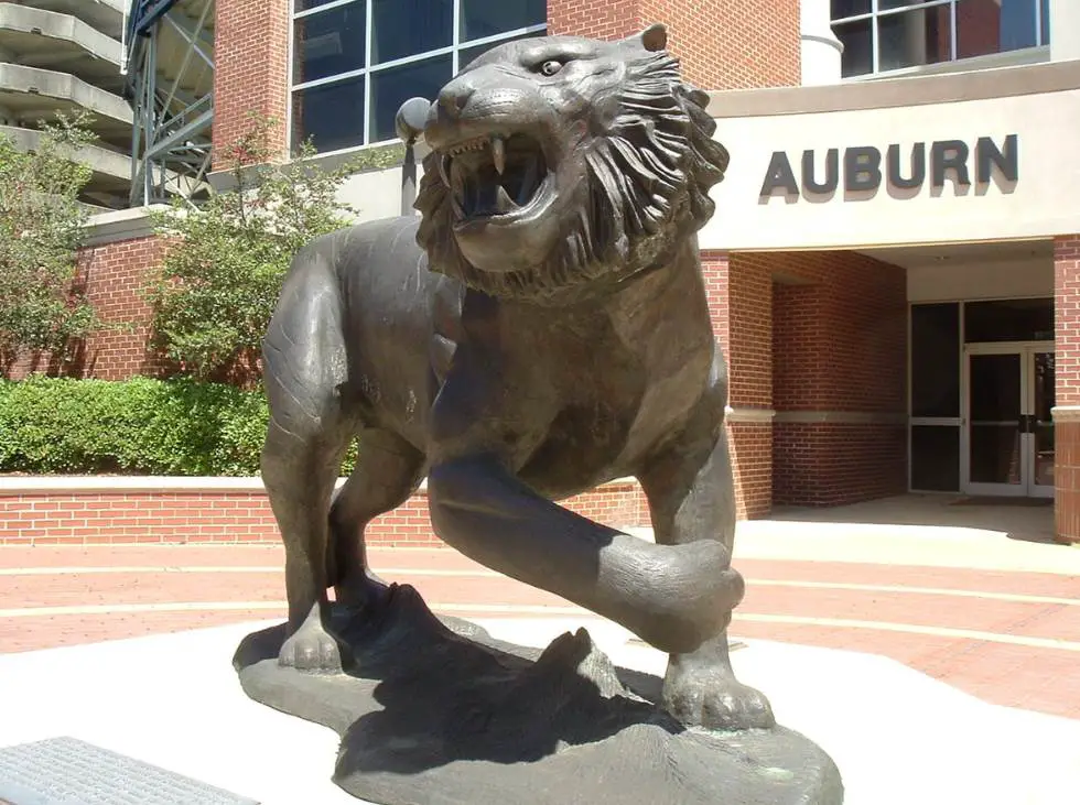 Auburn Tigers monument
