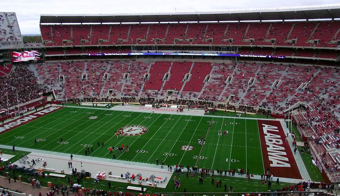 Top 10 Biggest Stadiums in Alabama Stadium Freak