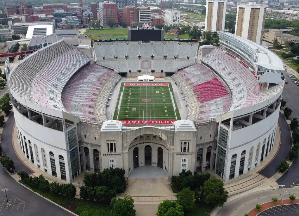 Biggest Stadiums in Ohio Stadium