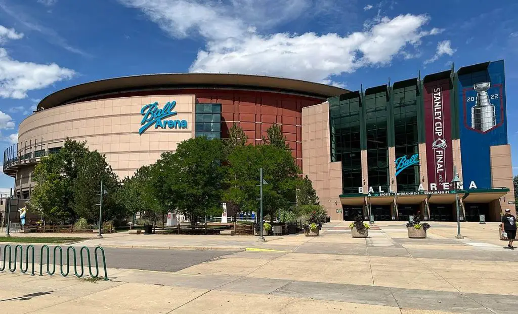 Ball Arena Denver exterior