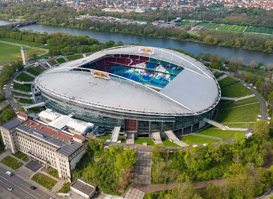 Red Bull Arena Leipzig exterior