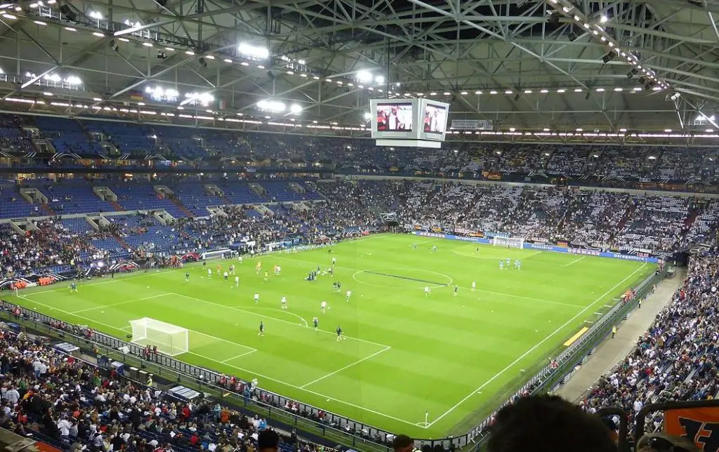 Veltins-Arena during Germany game